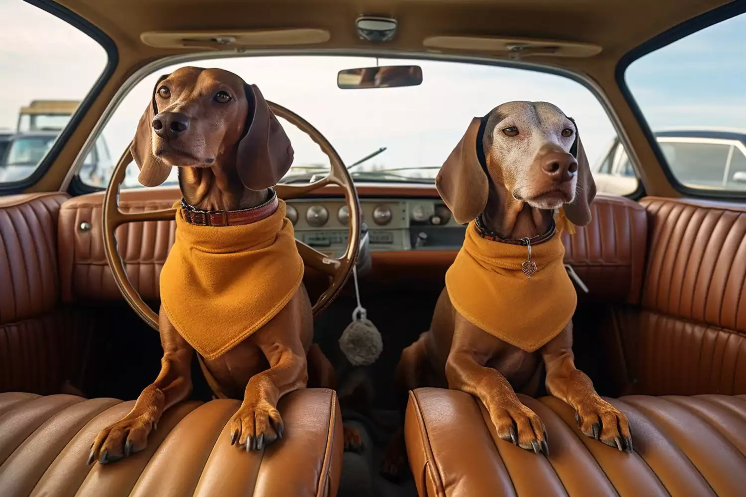 Jeep Renegade Back Seat Cover for Rhodesian Ridgebacks